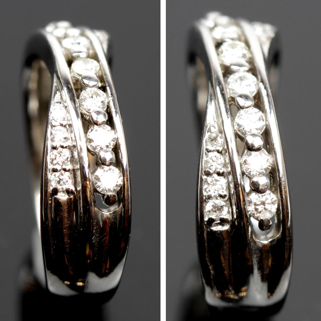 Pt900 
 ダイヤ/0.32ct リング・指輪
 ダイヤモンド 0.32 6.3g