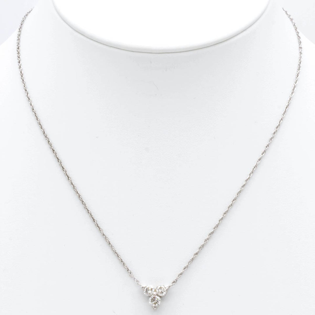美品『USED』 Pt850/Pt900 /ダイヤモンド 
ネックレス
 ダイヤモンド 1.00 4.8g ペンダント