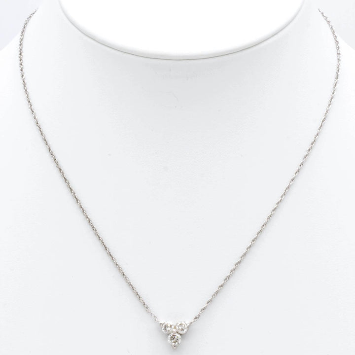 美品『USED』 Pt850/Pt900 /ダイヤモンド 
ネックレス
 ダイヤモンド 1.00 4.8g ペンダント