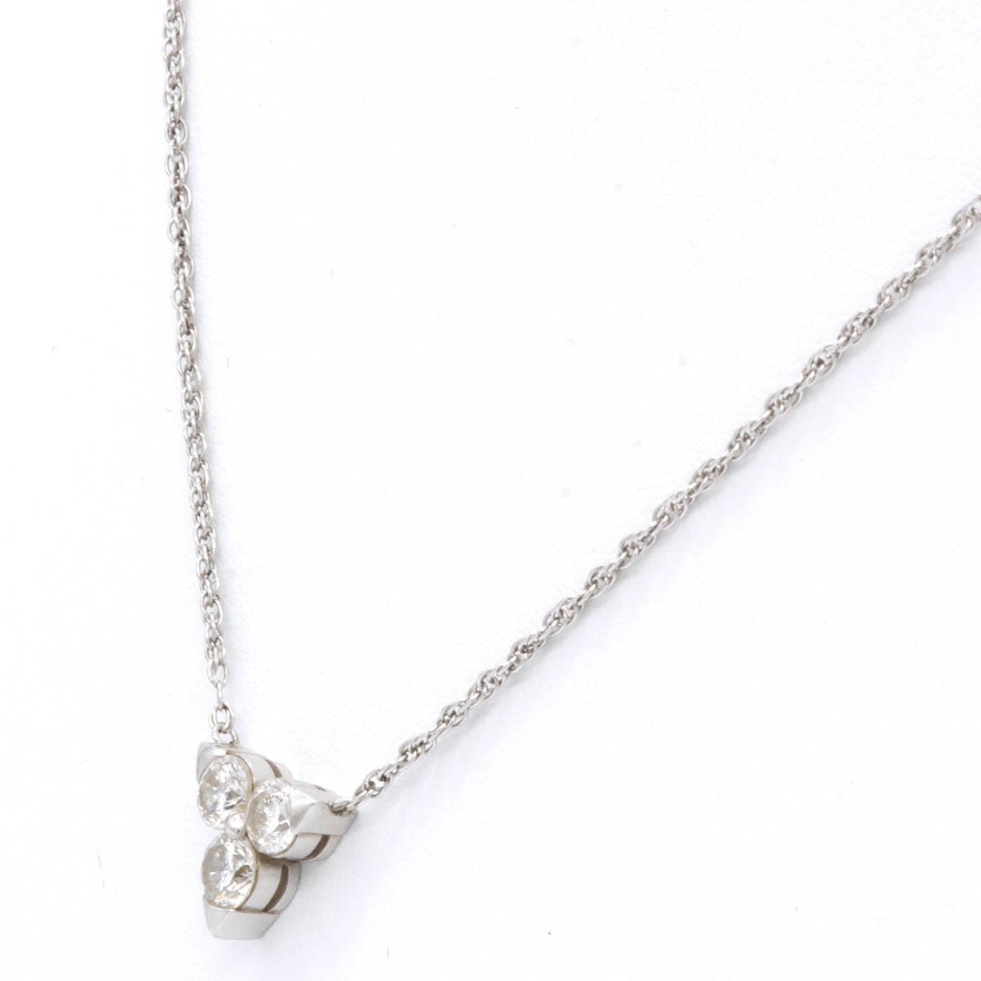 美品『USED』 Pt850/Pt900 /ダイヤモンド 
ネックレス
 ダイヤモンド 1.00 4.8g ペンダント
