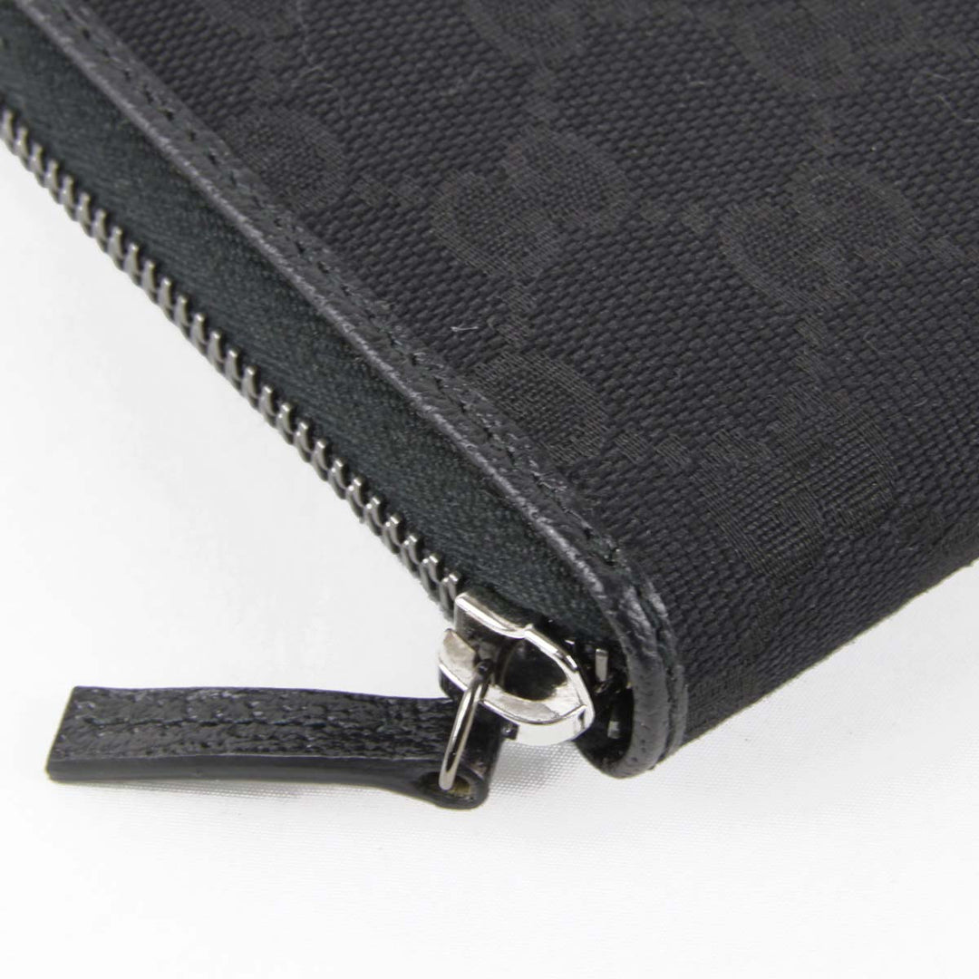 美品『USED』 
GUCCI グッチ 
 307980.2184 長財布 
GGキャンバス ブラック