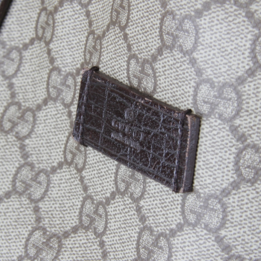 『USED』 
GUCCI グッチ 
 141624・2123 トートバッグ 
GGスプリームキャンバス ブラウン