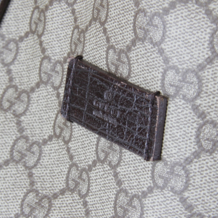 『USED』 
GUCCI グッチ 
 141624・2123 トートバッグ 
GGスプリームキャンバス ブラウン