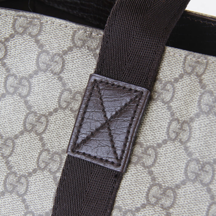『USED』 
GUCCI グッチ 
 141624・2123 トートバッグ 
GGスプリームキャンバス ブラウン