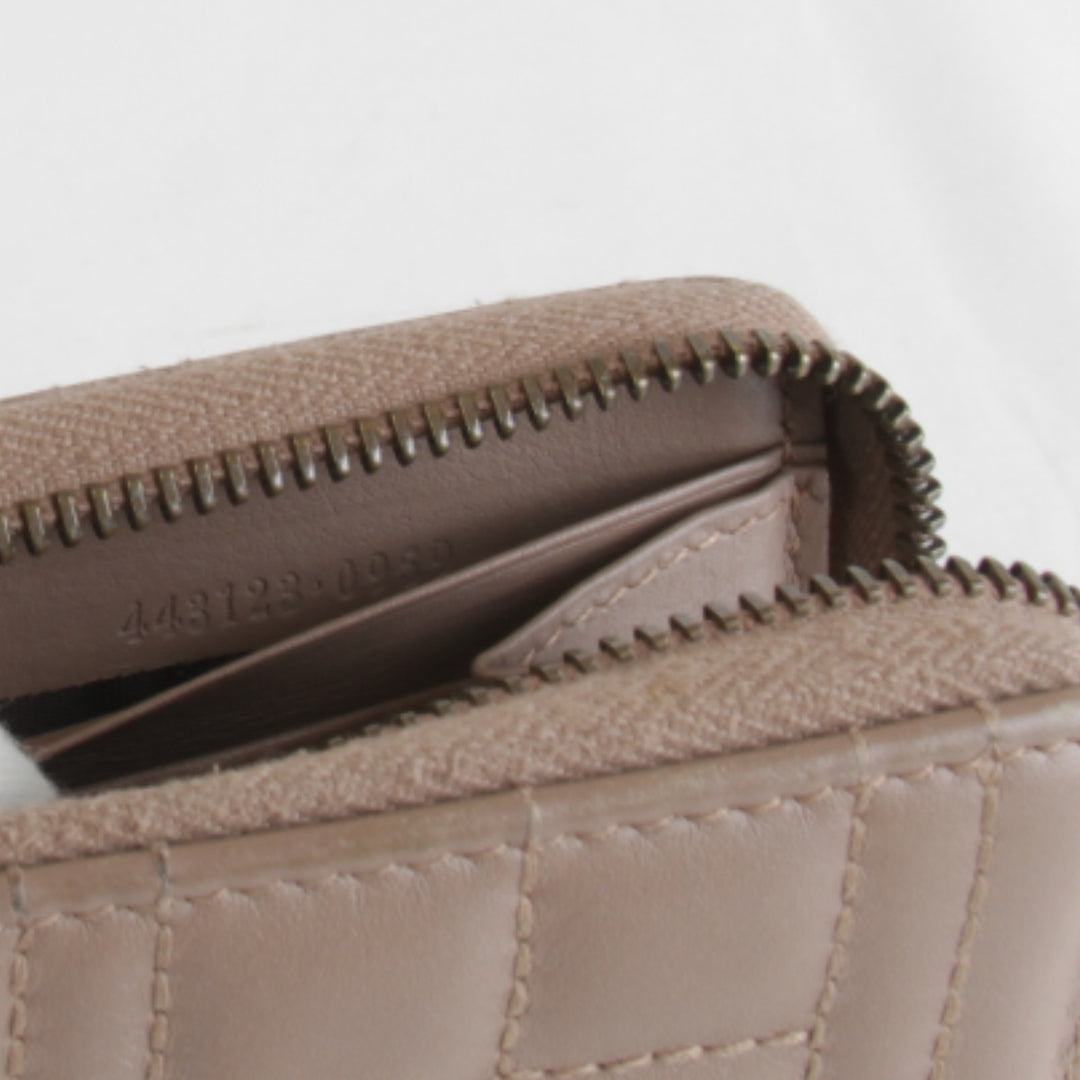 【価格改定】『USED』 
GUCCI グッチ 
 GGマーモント ラウンドジップ 443123・0959 長財布 
レザー ブラウン