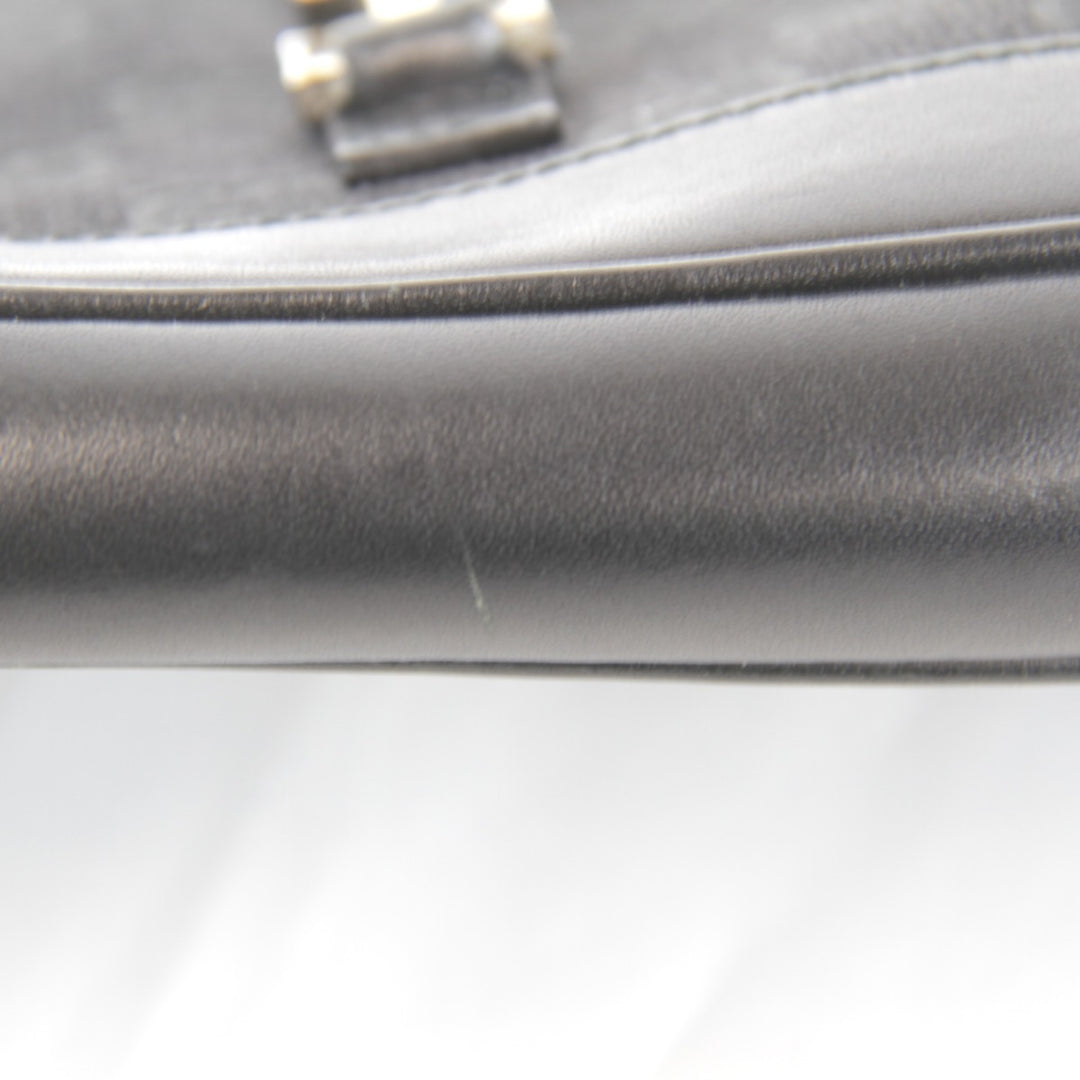 『USED』 
GUCCI グッチ 
 ジャッキー ミニショルダー 007・2039 001274 ショルダーバッグ 
GGキャンバス/レザー ブラック