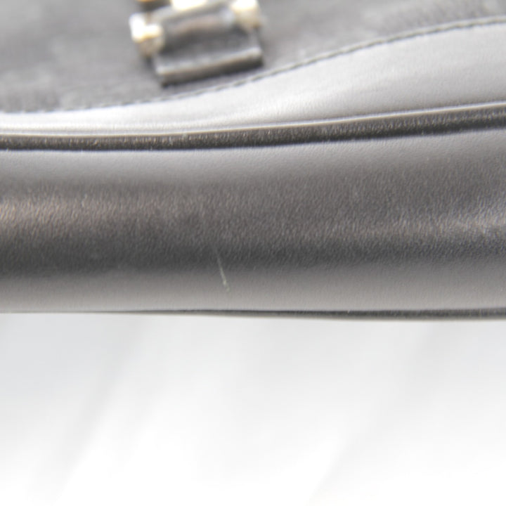 『USED』 
GUCCI グッチ 
 ジャッキー ミニショルダー 007・2039 001274 ショルダーバッグ 
GGキャンバス/レザー ブラック
