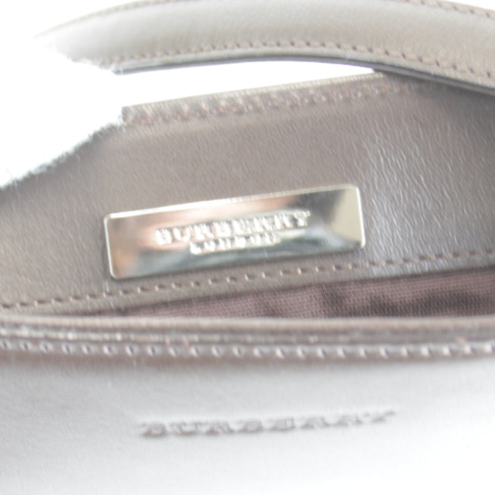 【価格改定】『USED』 
BURBERRY LONDON バーバリーロンドン 
 ショルダーバッグ 
レザー/スウェード ブラウン