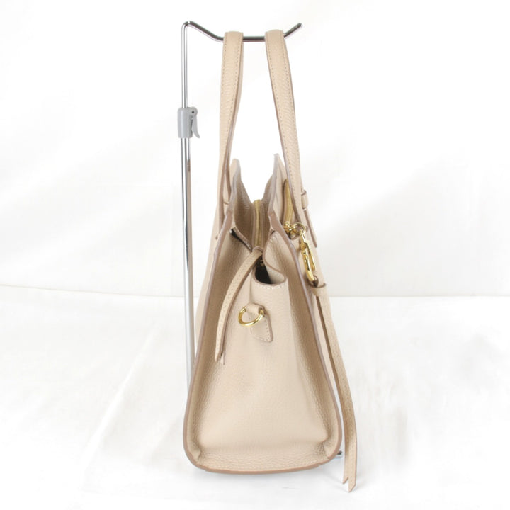 良品『USED』 
Salvatore Ferragamo フェラガモ 
 ハンドバッグ 
レザー ピンク