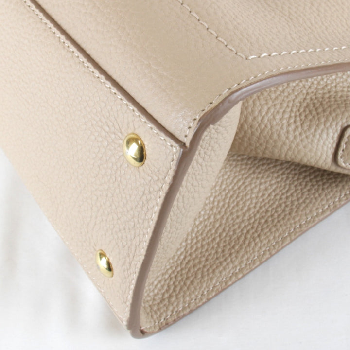 良品『USED』 
Salvatore Ferragamo フェラガモ 
 ハンドバッグ 
レザー ピンク