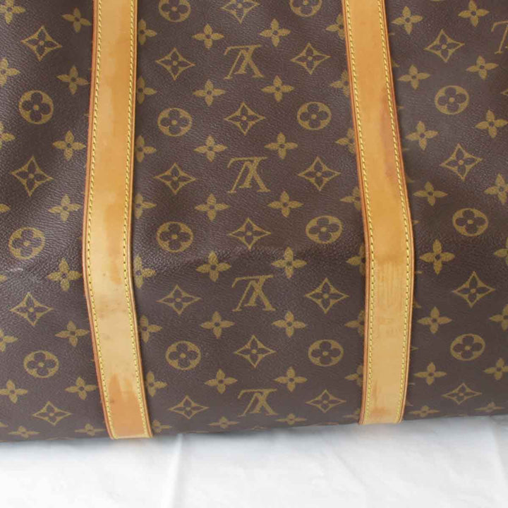 『USED』 
LOUIS VUITTON ルイ・ヴィトン 
 キーポル60　鍵なし M41422 ボストンバッグ 
モノグラムキャンバス モノグラム
