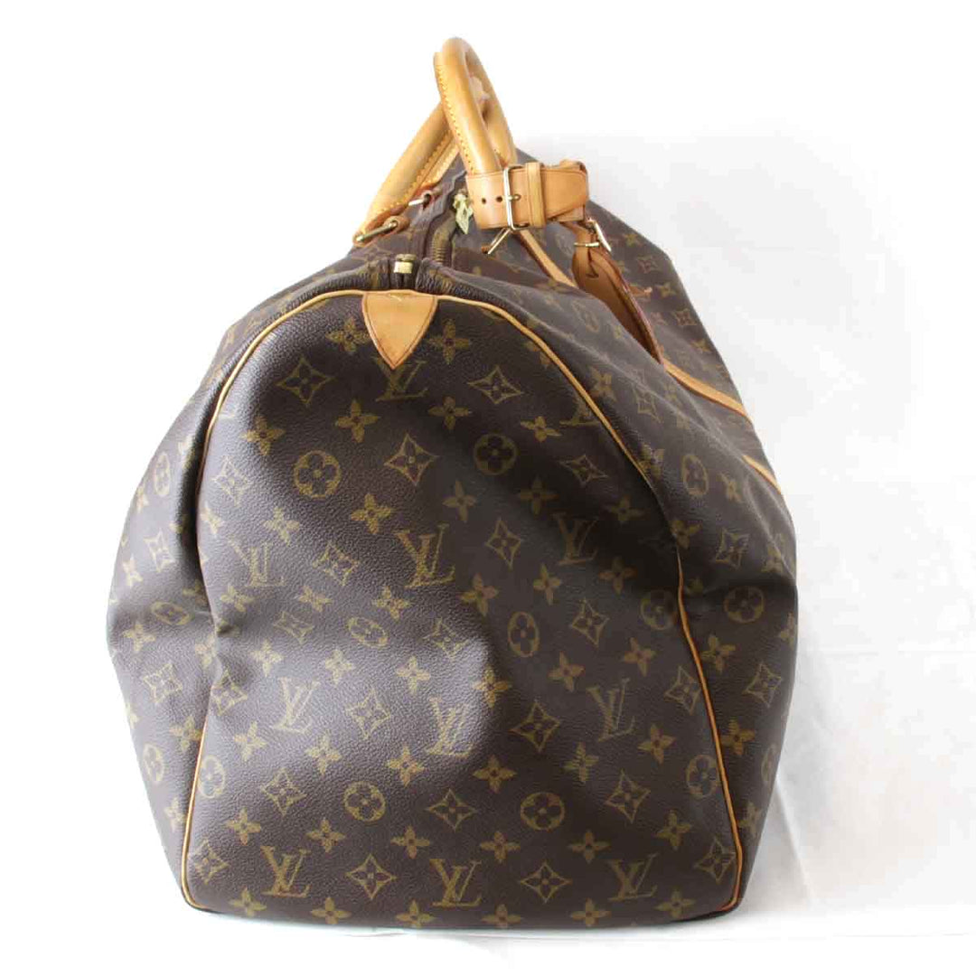 『USED』 
LOUIS VUITTON ルイ・ヴィトン 
 キーポル60　鍵なし M41422 ボストンバッグ 
モノグラムキャンバス モノグラム