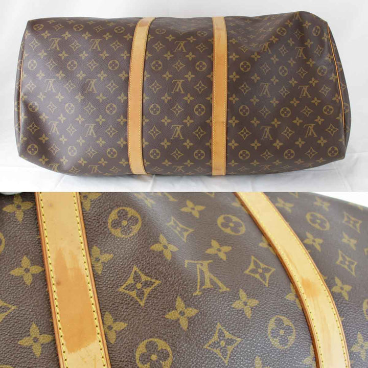 『USED』 
LOUIS VUITTON ルイ・ヴィトン 
 キーポル60　鍵なし M41422 ボストンバッグ 
モノグラムキャンバス モノグラム