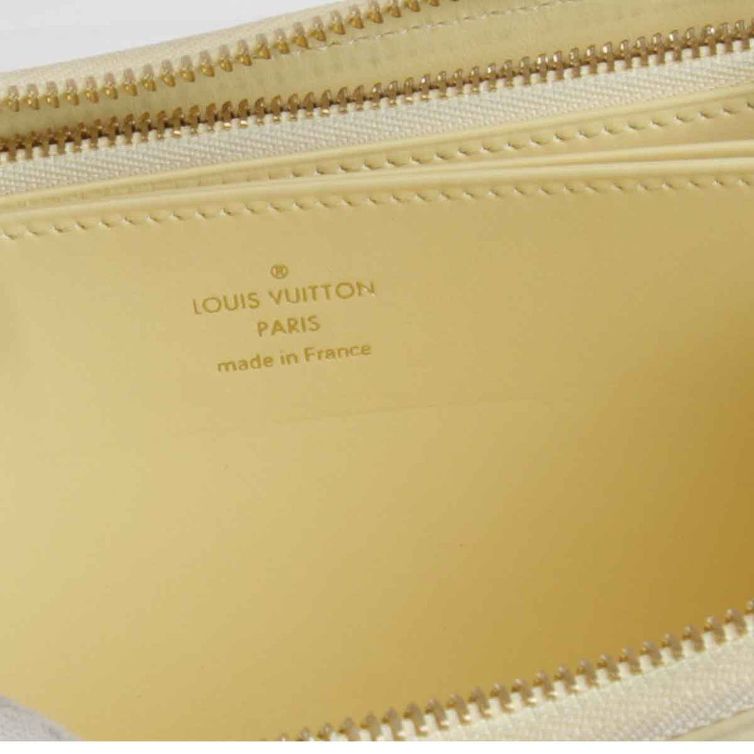 『USED』 
LOUIS VUITTON ルイ・ヴィトン 
 ナノモノグラム ジッピーウォレット M82229 長財布 
レザー イエロー