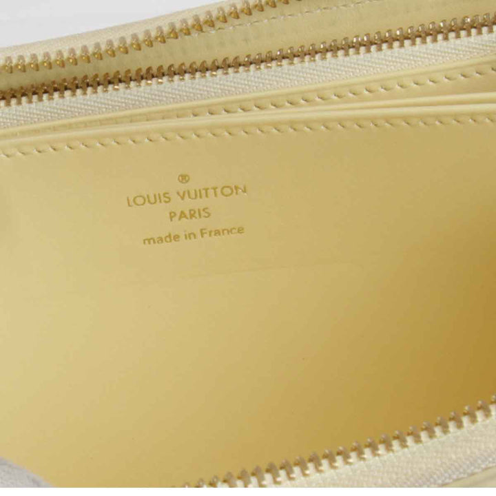 『USED』 
LOUIS VUITTON ルイ・ヴィトン 
 ナノモノグラム ジッピーウォレット M82229 長財布 
レザー イエロー