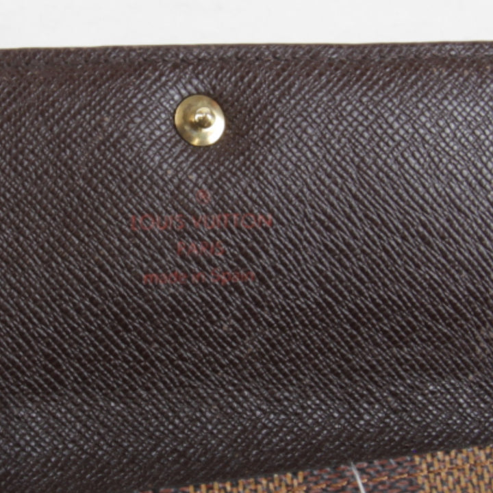 『USED』 
LOUIS VUITTON ルイ・ヴィトン 
 ポシェット ポルトモネ クレディ N61724 長財布 
ダミエキャンバス ブラウン