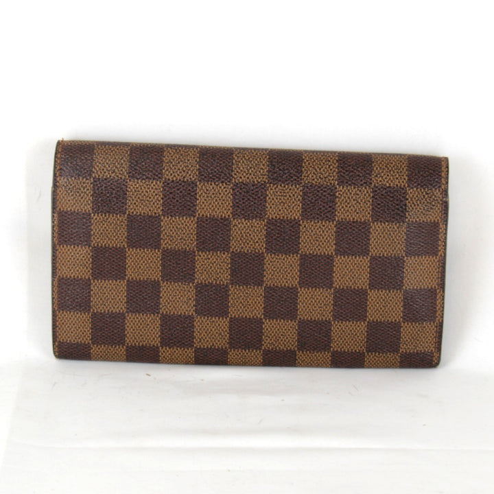 『USED』 
LOUIS VUITTON ルイ・ヴィトン 
 ポシェット ポルトモネ クレディ N61724 長財布 
ダミエキャンバス ブラウン