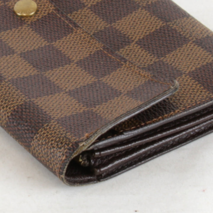 『USED』 
LOUIS VUITTON ルイ・ヴィトン 
 ポシェット ポルトモネ クレディ N61724 長財布 
ダミエキャンバス ブラウン