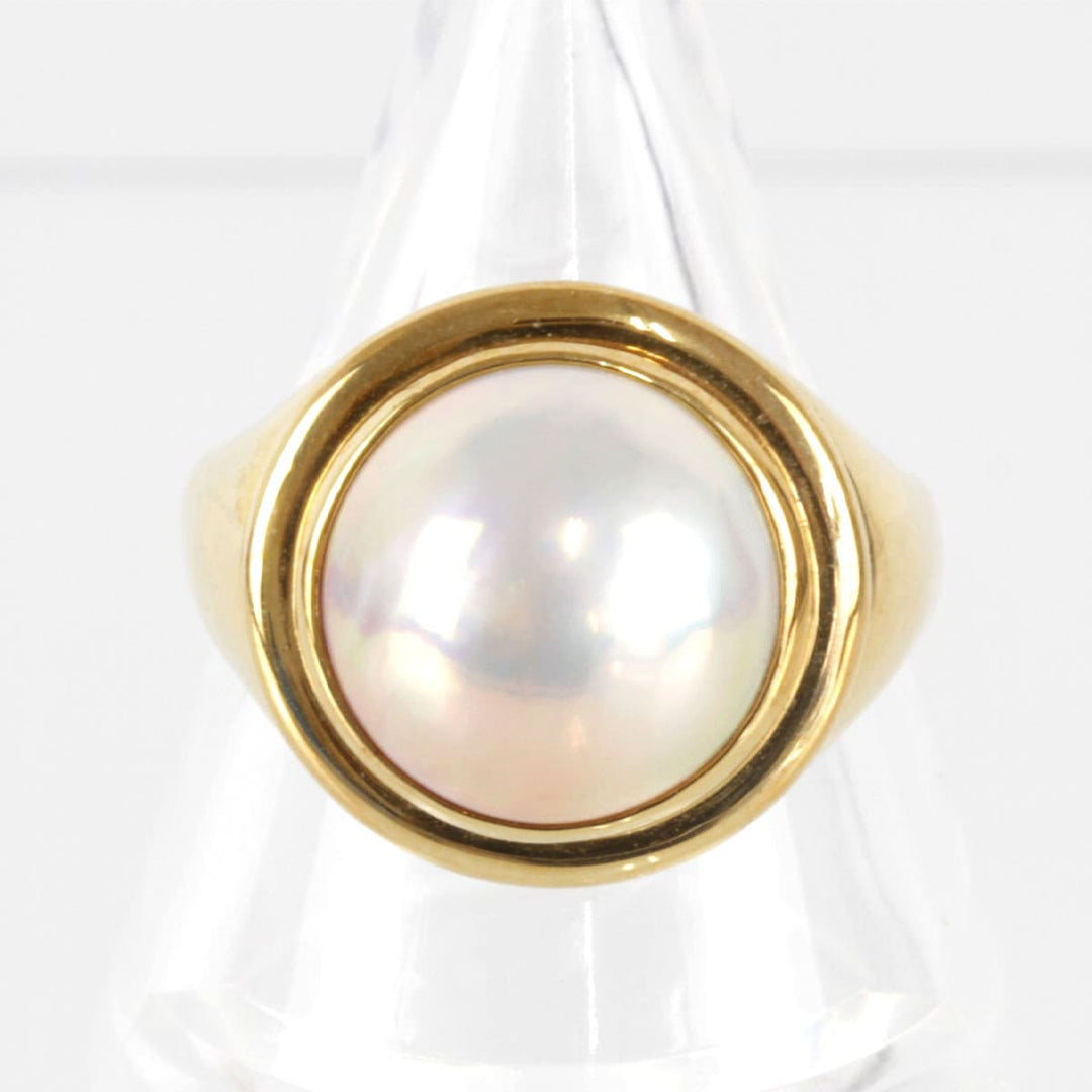 美品『USED』 K18 /マベパール 
リング・指輪
 7.3g