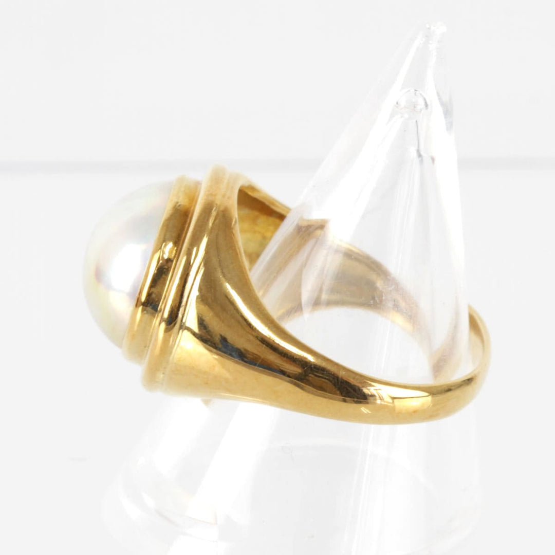 美品『USED』 K18 /マベパール 
リング・指輪
 7.3g