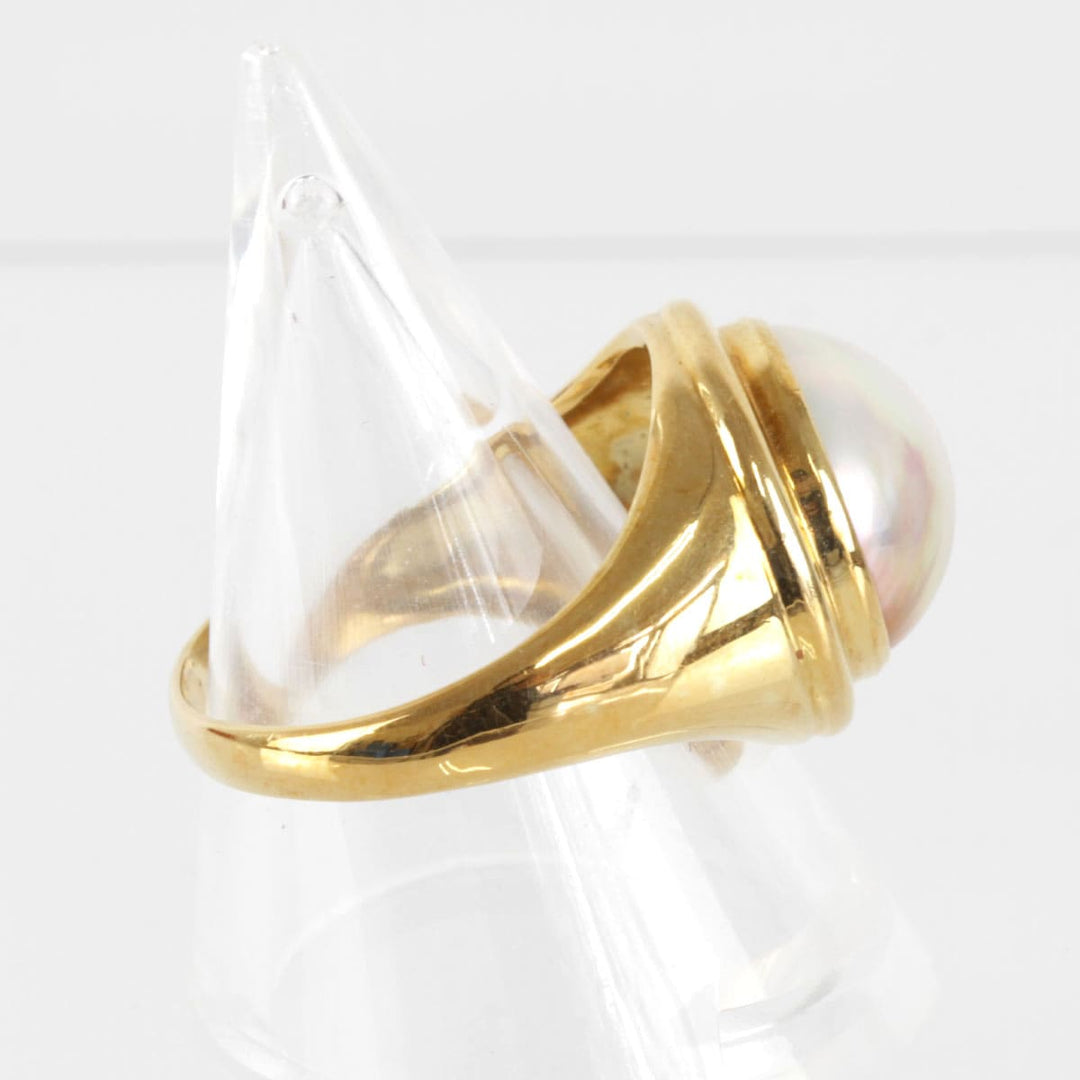 美品『USED』 K18 /マベパール 
リング・指輪
 7.3g