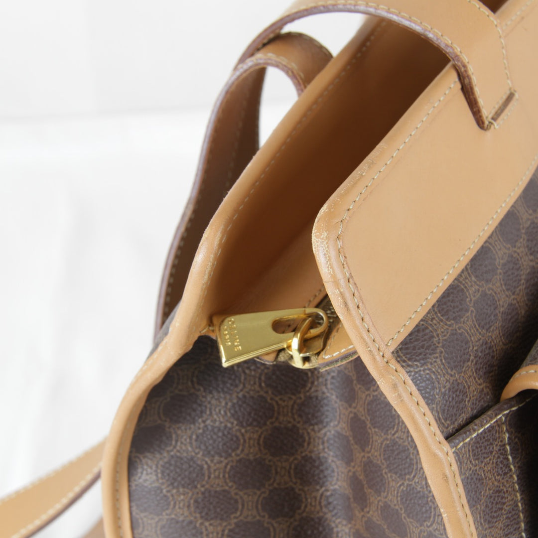 【価格改定】『USED』 
CELINE セリーヌ 
 ショルダーバッグ 
PVC ブラウン