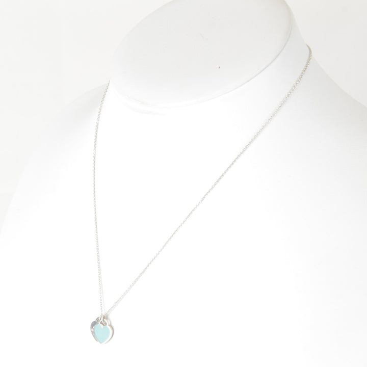 良品『USED』 シルバー925 
TIFFANY&Co. リターン トゥ ダブルハートネックレス ネックレス
 3g