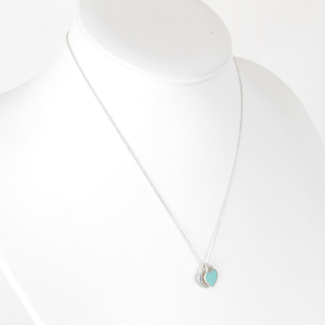 良品『USED』 シルバー925 
TIFFANY&Co. リターン トゥ ダブルハートネックレス ネックレス
 3g