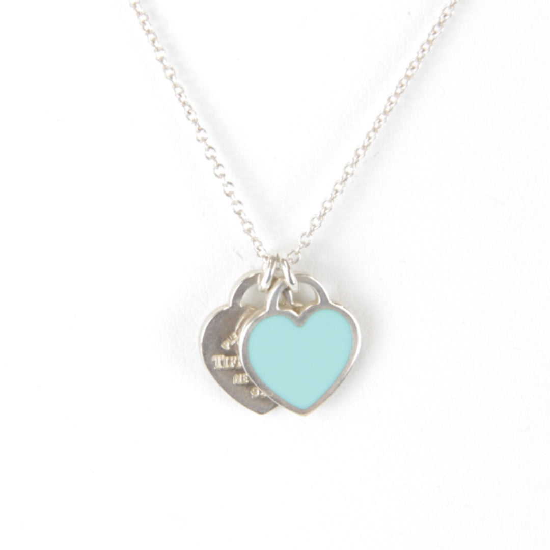 良品『USED』 シルバー925 
TIFFANY&Co. リターン トゥ ダブルハートネックレス ネックレス
 3g