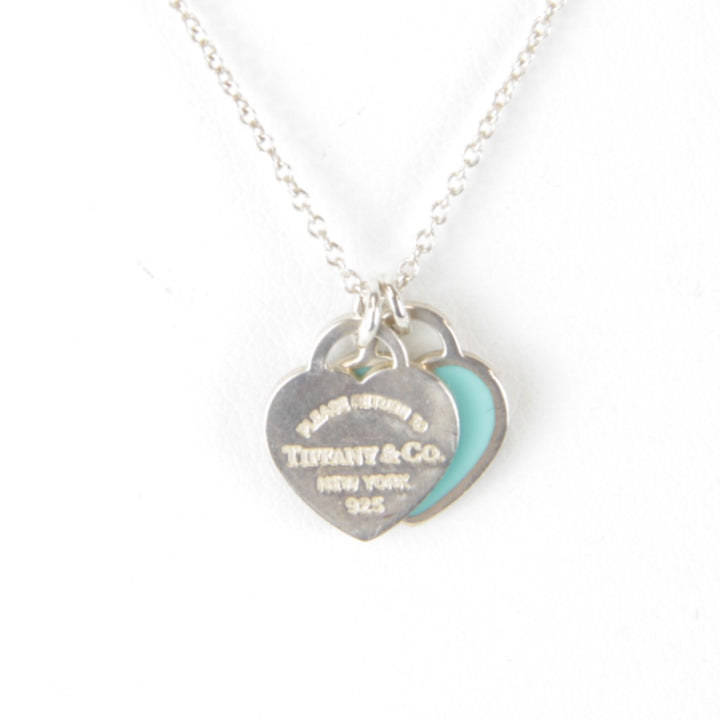 良品『USED』 シルバー925 
TIFFANY&Co. リターン トゥ ダブルハートネックレス ネックレス
 3g