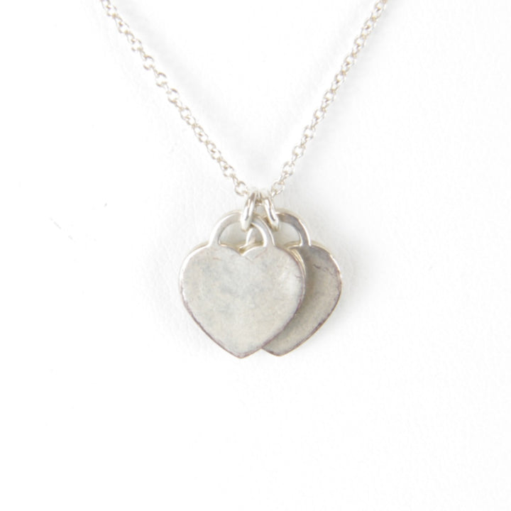 良品『USED』 シルバー925 
TIFFANY&Co. リターン トゥ ダブルハートネックレス ネックレス
 3g