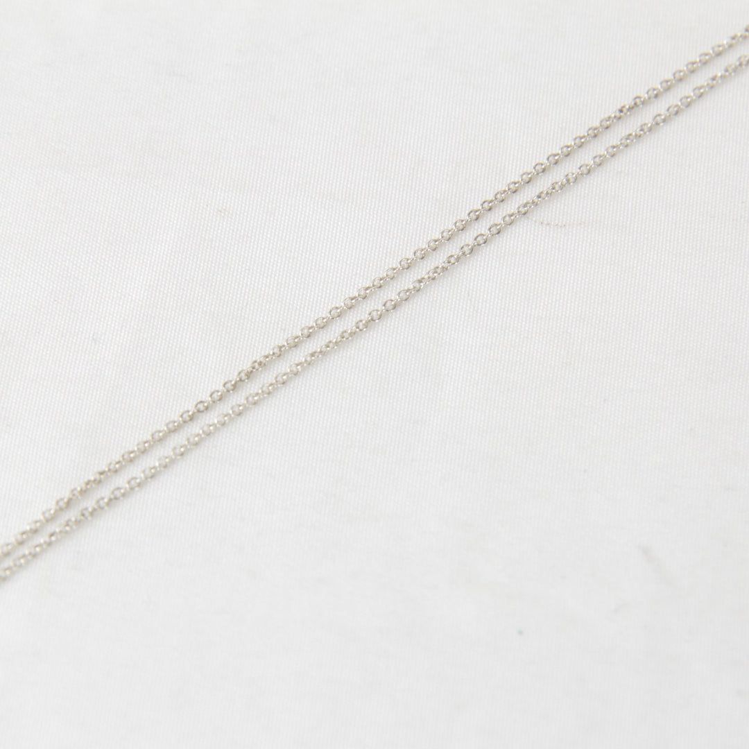 良品『USED』 シルバー925 
TIFFANY&Co. リターン トゥ ダブルハートネックレス ネックレス
 3g