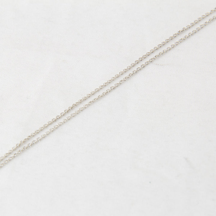良品『USED』 シルバー925 
TIFFANY&Co. リターン トゥ ダブルハートネックレス ネックレス
 3g