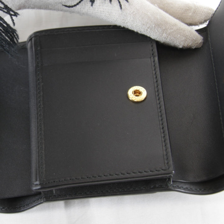 【価格改定】超美品『USED』 
GUCCI グッチ 
 476081・0416 三つ折り財布 
 ブラック