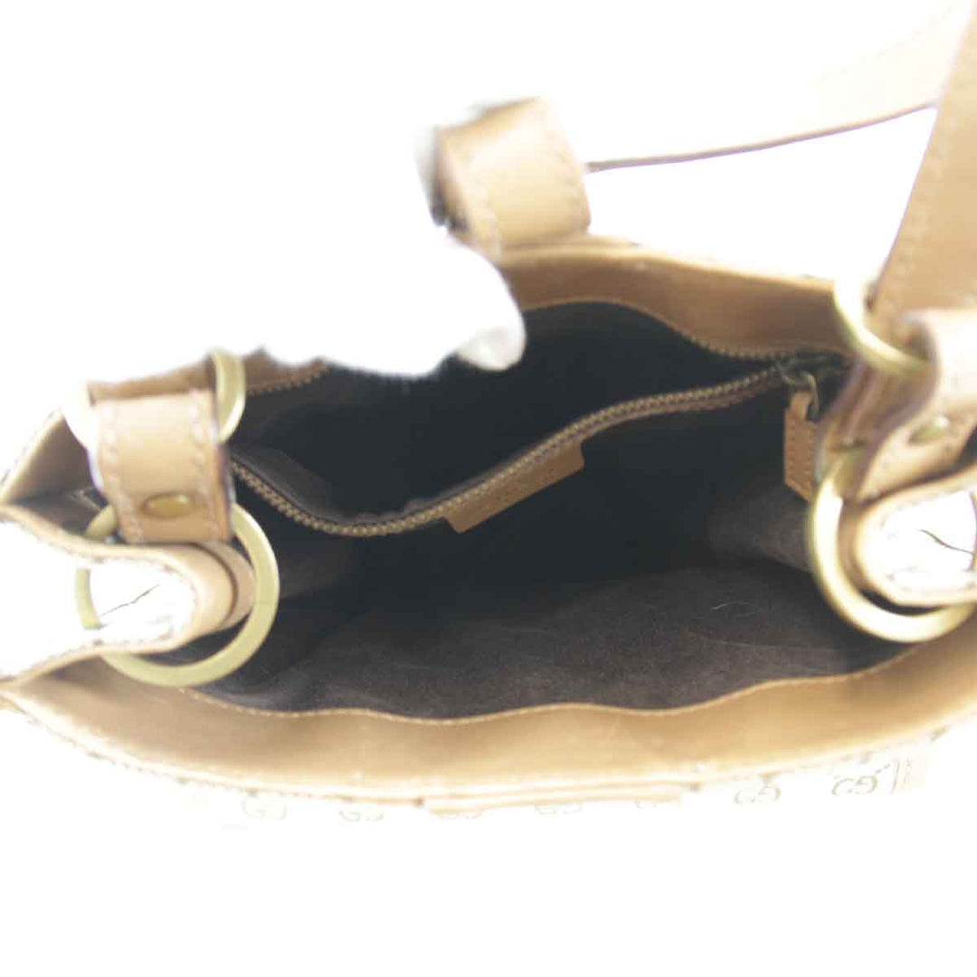 『USED』 
GUCCI グッチ 
 スクエア 110292 001998 ショルダーバッグ 
GGキャンバス ベージュ