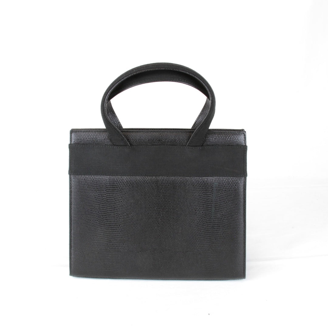 良品『USED』 
Salvatore Ferragamo フェラガモ 
 BA214178 ハンドバッグ 
レザー ブラック