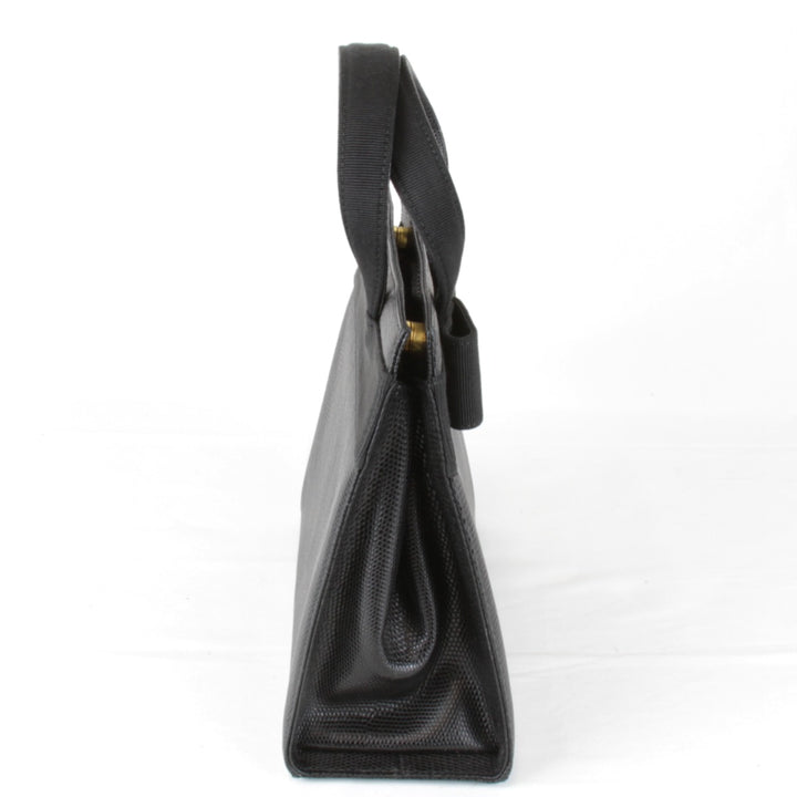 良品『USED』 
Salvatore Ferragamo フェラガモ 
 BA214178 ハンドバッグ 
レザー ブラック
