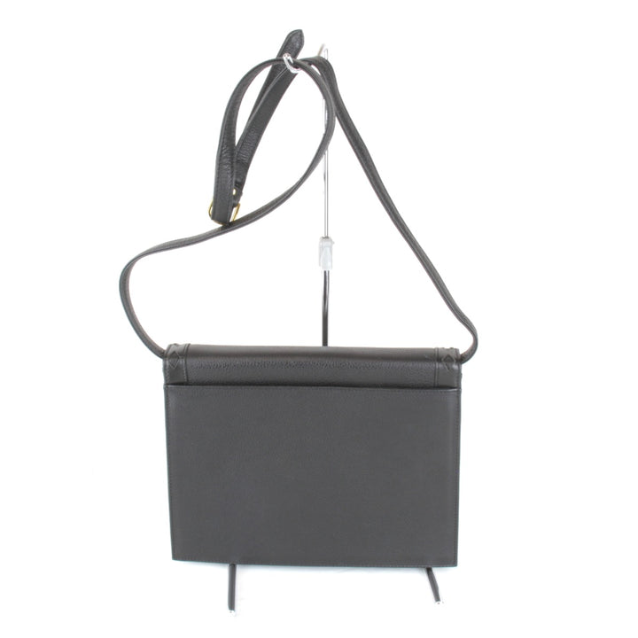 美品『USED』 
SAINT LAURENT サンローラン 
 ショルダーバッグ 
レザー ブラック