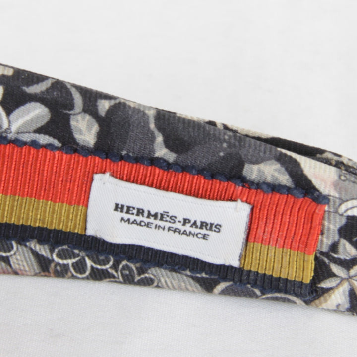美品『USED』 
HERMES エルメス 
 エルザブルーム カチューシャ その他ファッション雑貨 
シルク ブラック