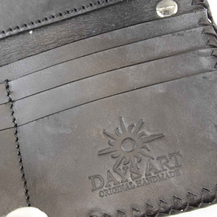 『USED』 
 
 DAYS ART 長財布 
レザー ブラック