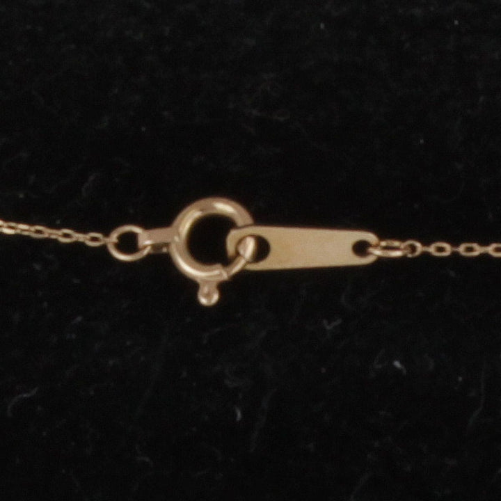 美品『USED』 K10 
 PePe フラワー ネックレス
 0.9g