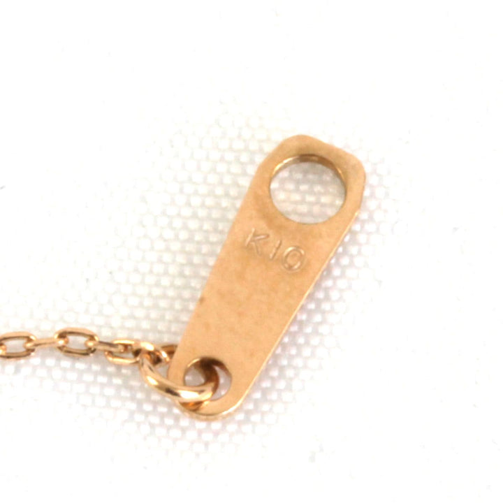 美品『USED』 K10 
 PePe フラワー ネックレス
 0.9g