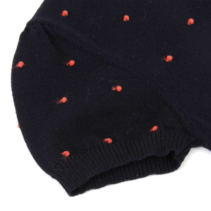 『USED』 
GUCCI グッチ 
 ワンピース 
ウール ネイビー