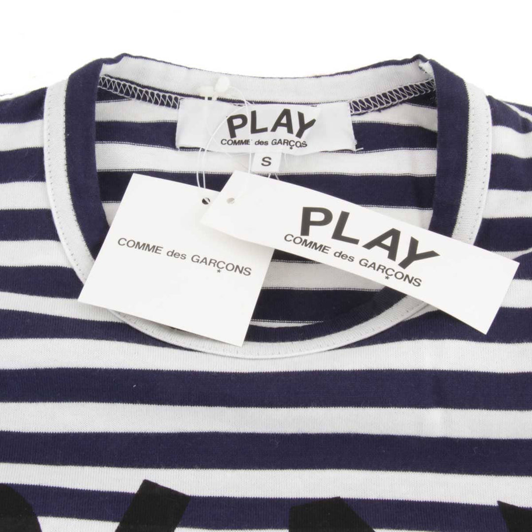 『USED』 
COMME des GARCONS コムデギャルソン 
 長袖Ｔシャツ 
コットン ネイビー