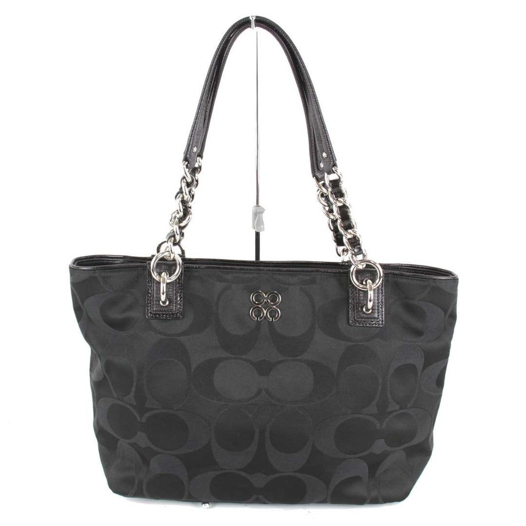 良品『USED』 
COACH コーチ 
 F16410 ショルダーバッグ 
レザー ブラック