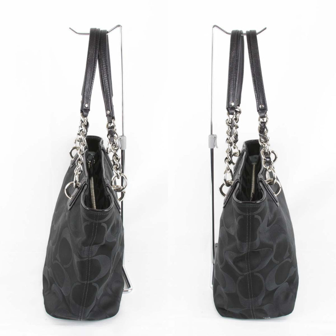 良品『USED』 
COACH コーチ 
 F16410 ショルダーバッグ 
レザー ブラック