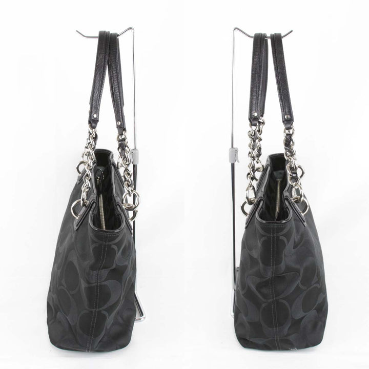 良品『USED』 
COACH コーチ 
 F16410 ショルダーバッグ 
レザー ブラック