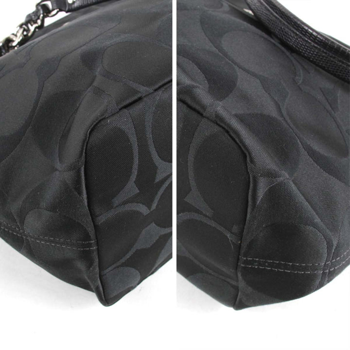 良品『USED』 
COACH コーチ 
 F16410 ショルダーバッグ 
レザー ブラック