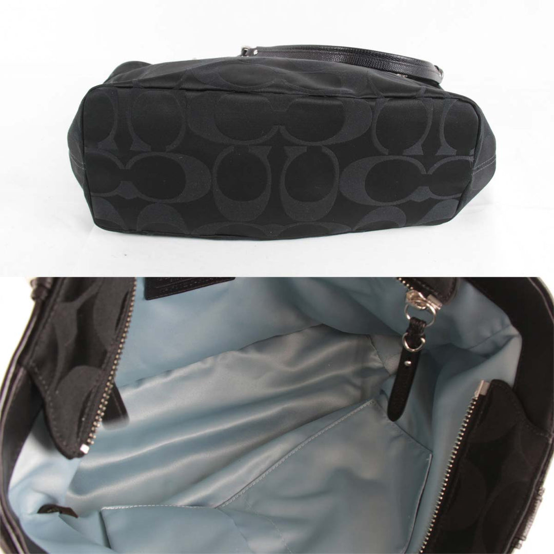 良品『USED』 
COACH コーチ 
 F16410 ショルダーバッグ 
レザー ブラック