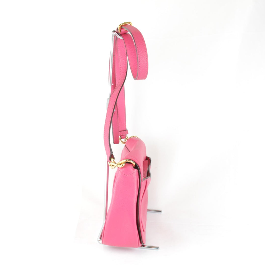 良品『USED』 
MARC JACOBS マークジェイコブス 
 ショルダーバッグ 
レザー ピンク
